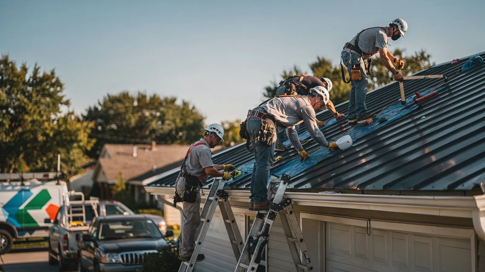 Metal Roof Installation in Scott Air Force Base, IL near me
